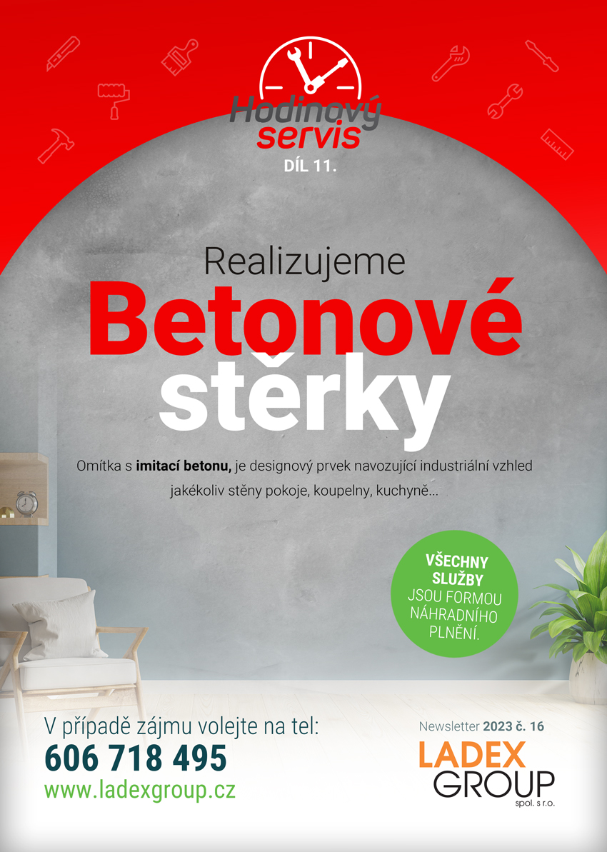 Betonové stěrky