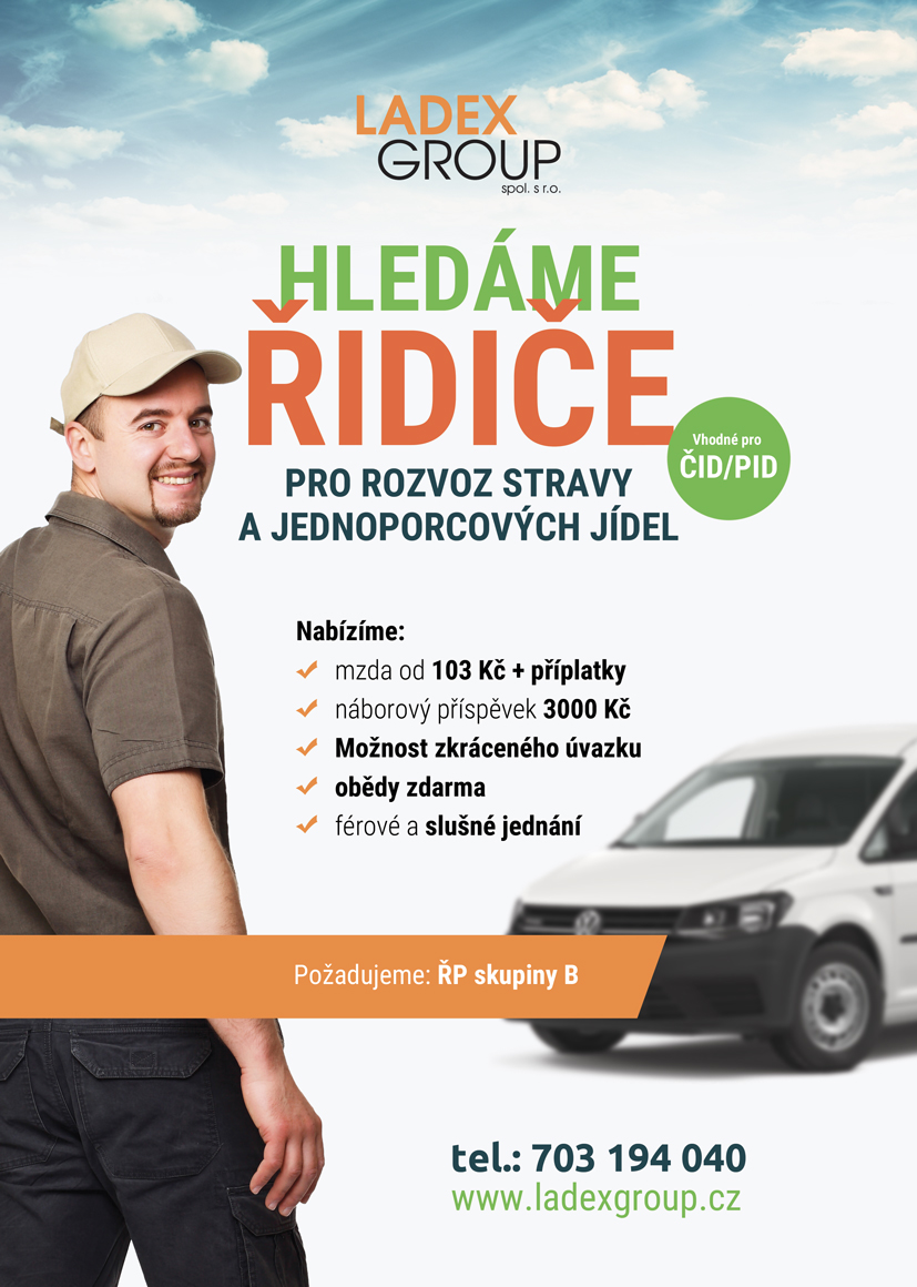 Hledáme řidiče