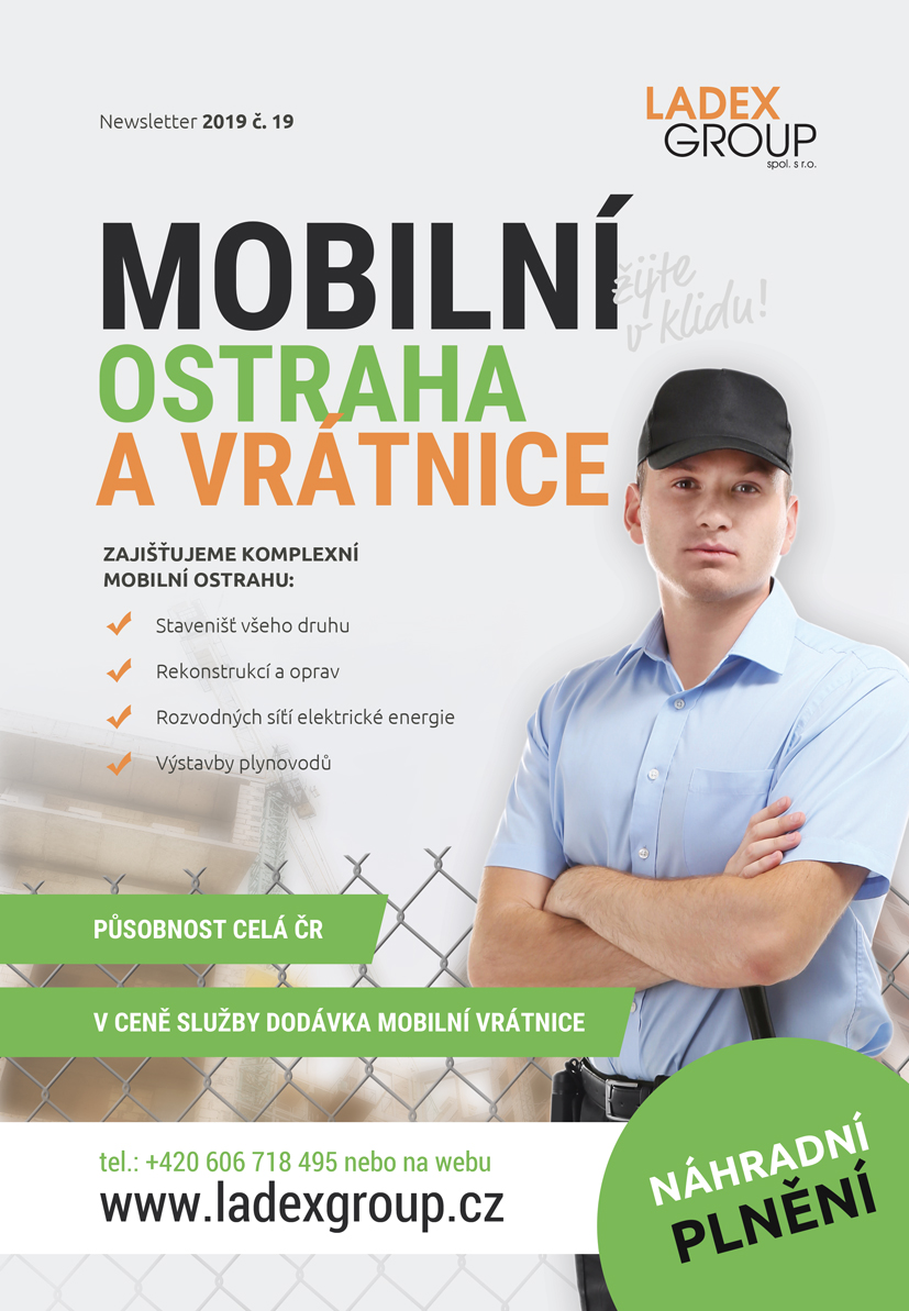 Mobilní ostraha a vrátnice
