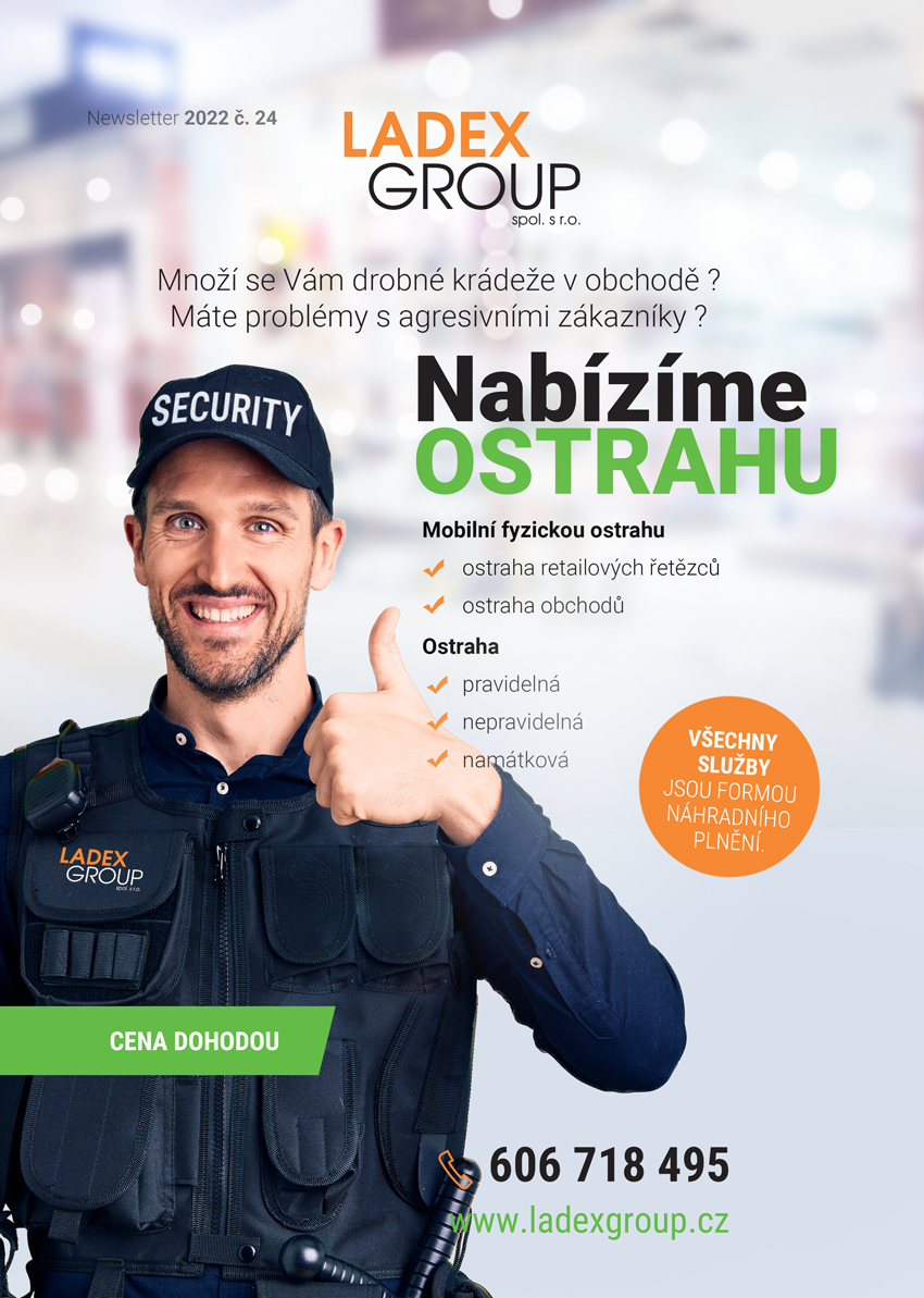 Nabízíme ostrahu