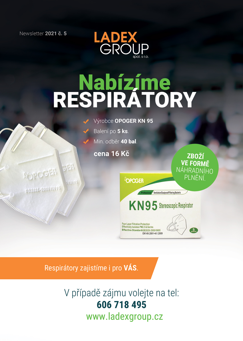 Nabízíme respirátory