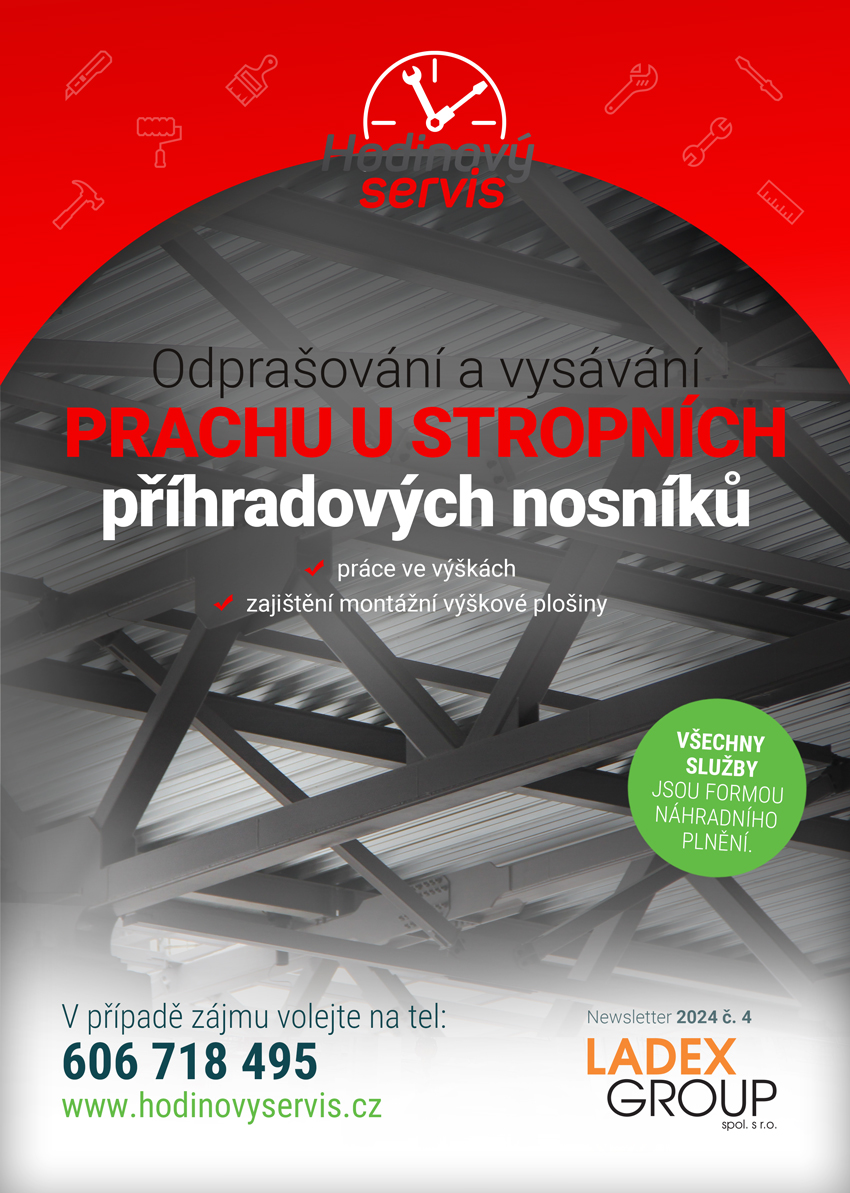 Odprašování a vysávání prachu