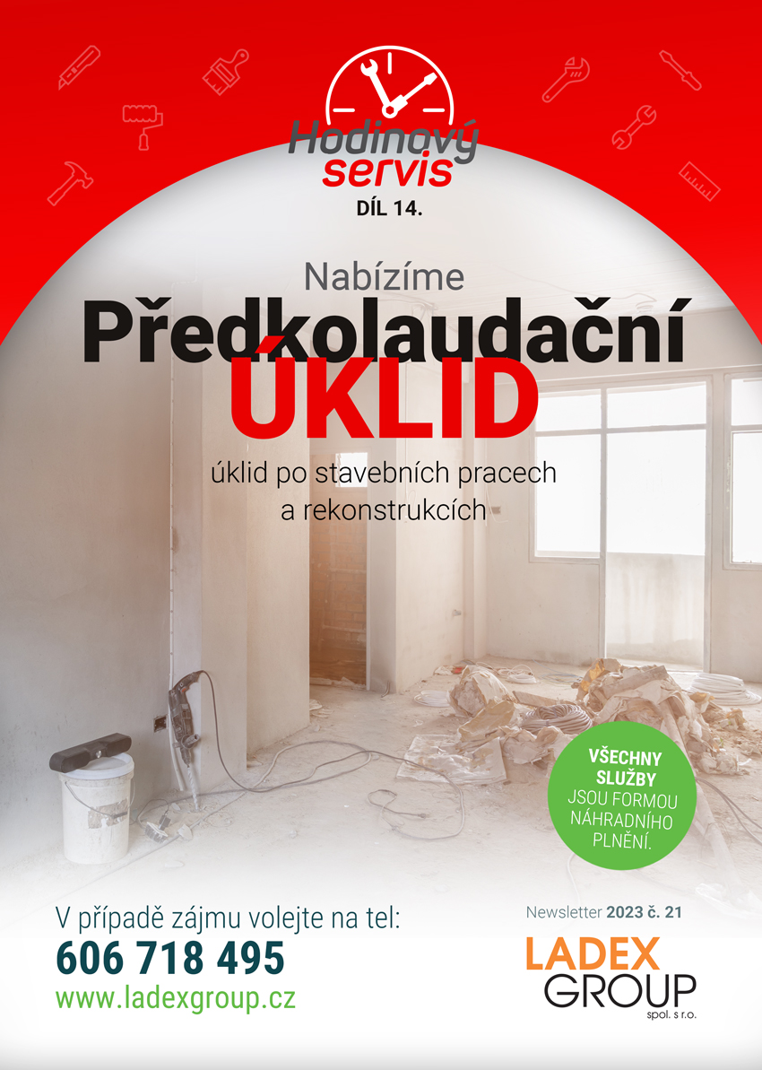 Předkolaudační úklid