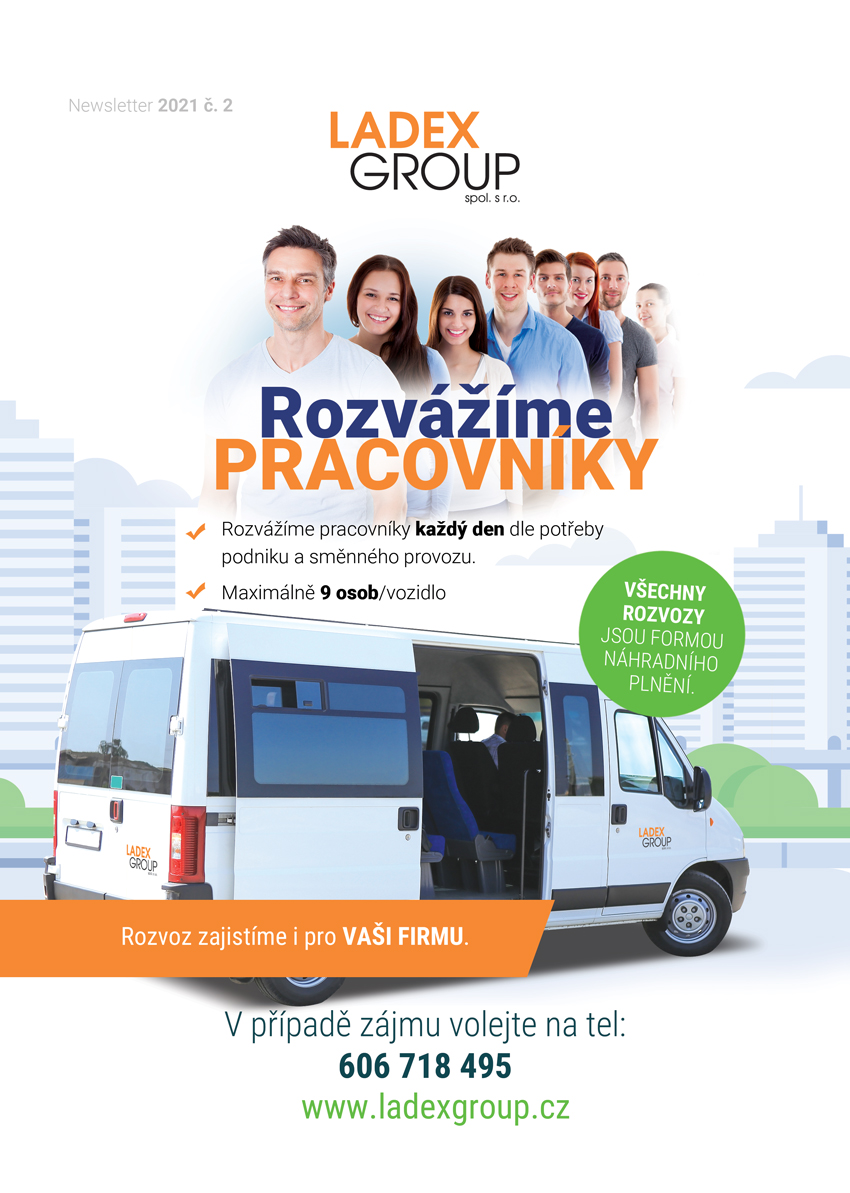 Rozvážíme pracovníky