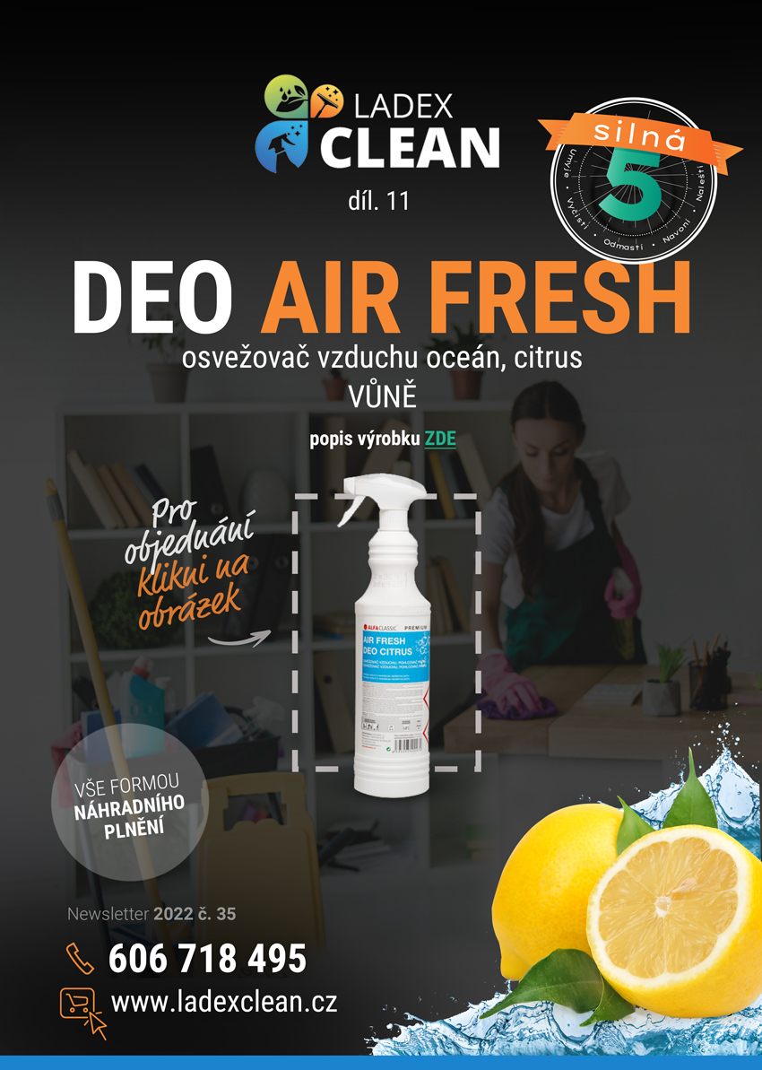 Silná pětka - DEO Air Fresh
