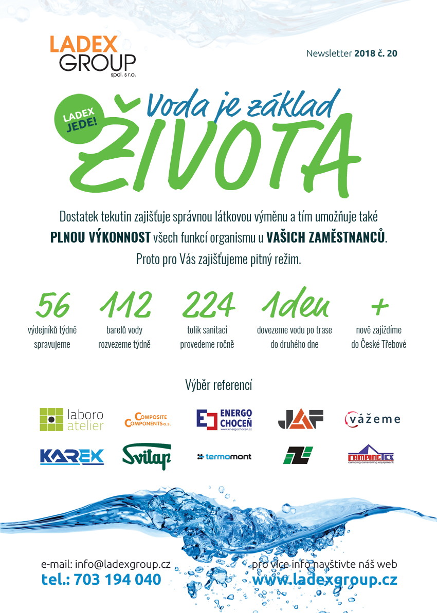 Voda je základ života